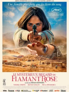 Le Mystérieux regard du flamant rose - affiche